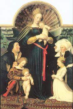 小漢斯 荷爾拜因 The Meyer Madonna 小漢斯 荷爾拜因 The Meyer Madonna